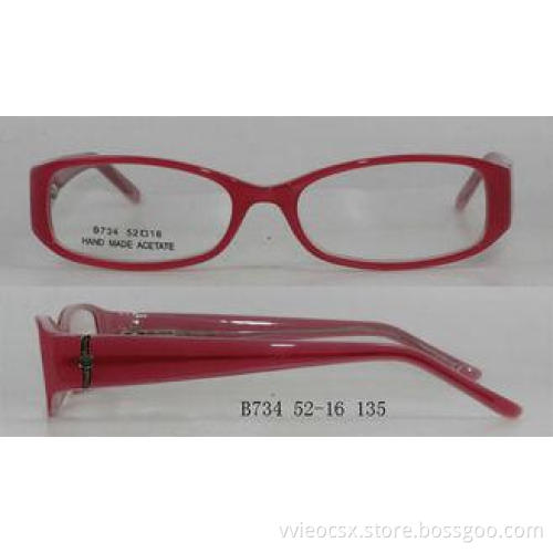 Super Light Rectangle Acetate Optical Frames , Spectacles F